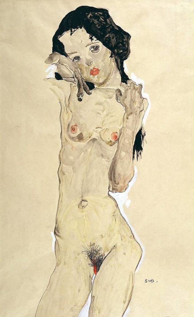 nu-chevelure-noire-schiele