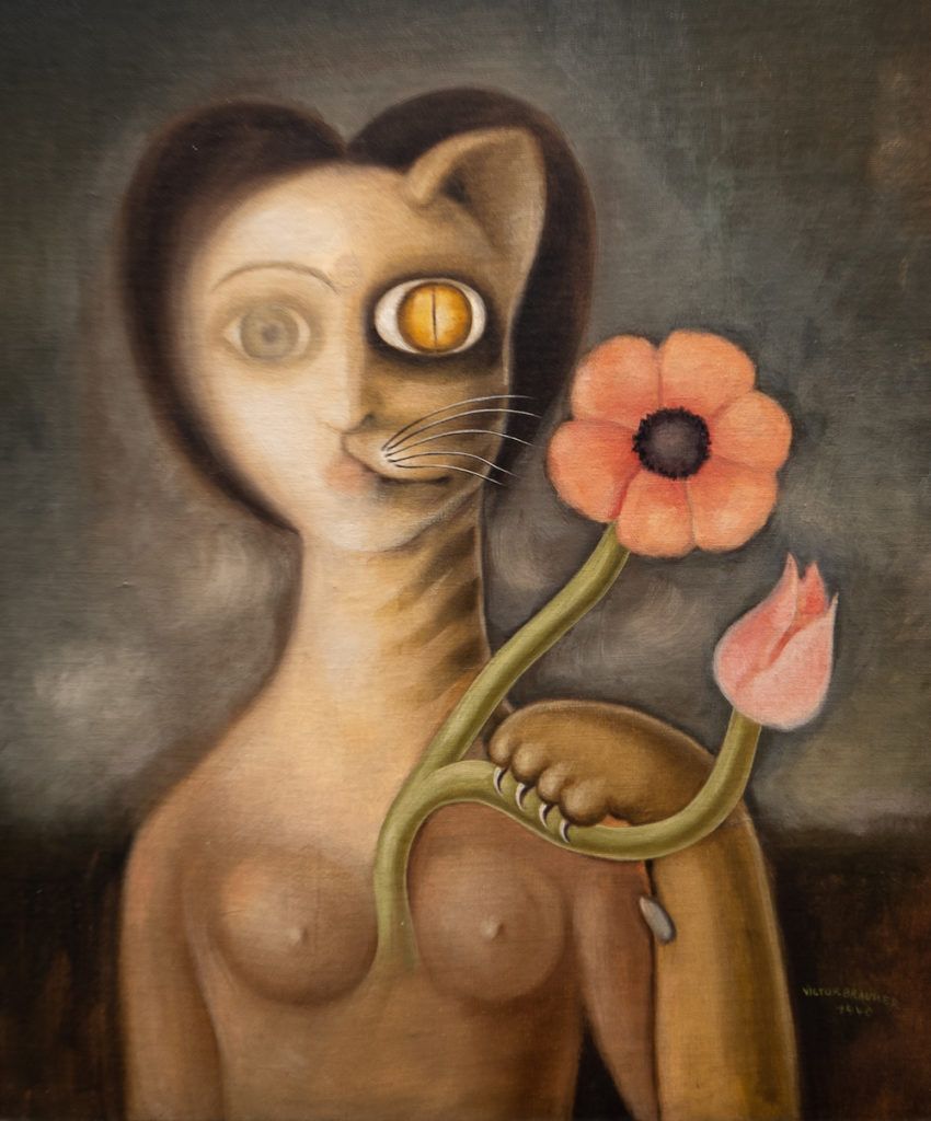 La femme en chatte - Victor Brauner