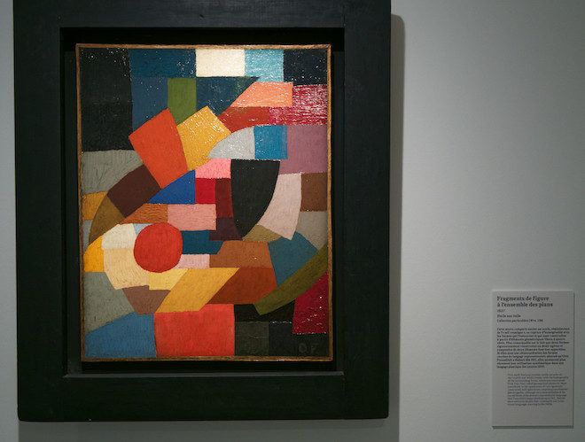 otto freundlich, fragments de figure à l'ensemble des plans de 1927